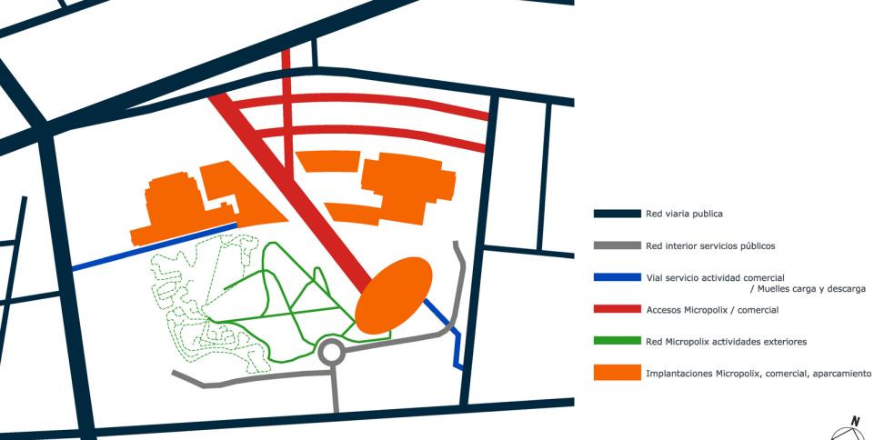 © Bogdanov Arquitectes – diagrama accesibilidades