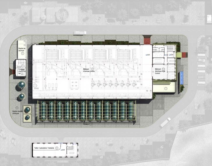 © Bogdanov Arquitectes – edificio ósmosis inversa, planta