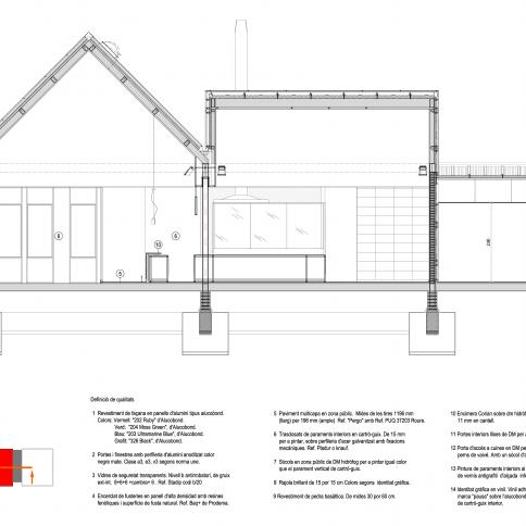 © Bogdanov Arquitectes – sección constructiva