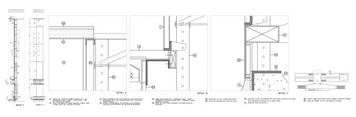 © Bogdanov Arquitectes – detalle constructivo